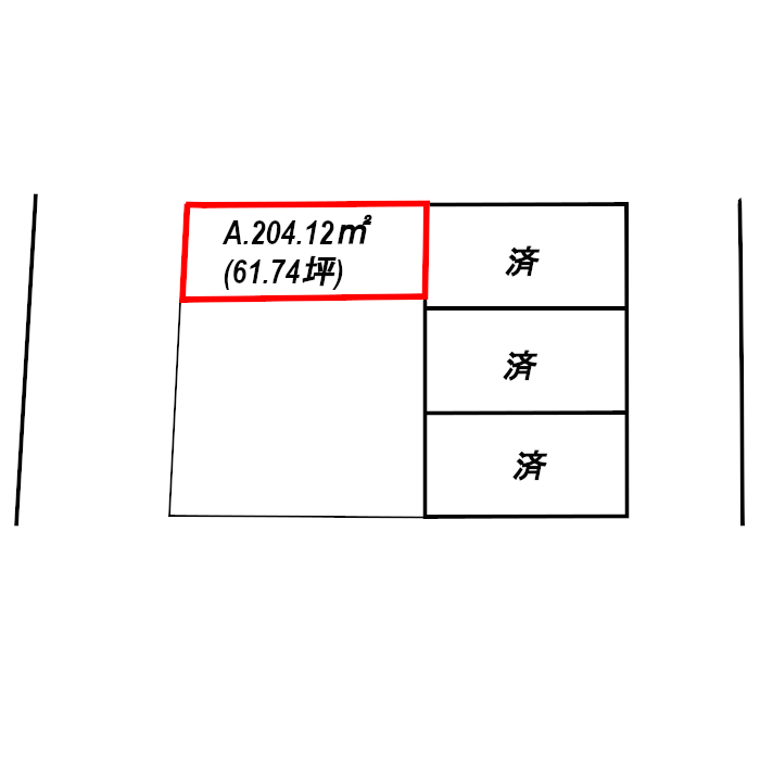 [売地]菅谷町 204.12㎡(61.74坪)
